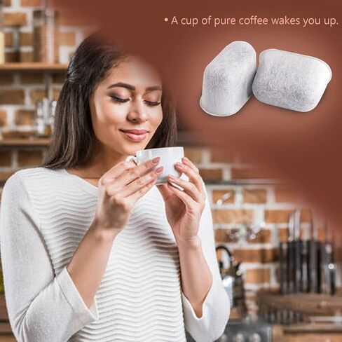 XIXIAN 12 Pack Coffee Replacement Filter Coffee Filter Compatible with Coffee Maker Machine Coffee Machine Accessory Water Filter for Coffee Maker in Kuwait
