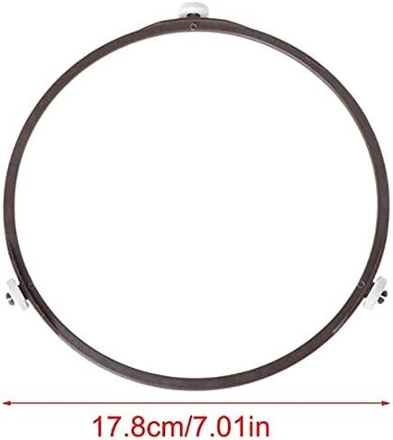 Microwave Oven Parts Round Shaped Rotating Tray Glass Plate Support 6.57'' Inner in Saudi Arabia