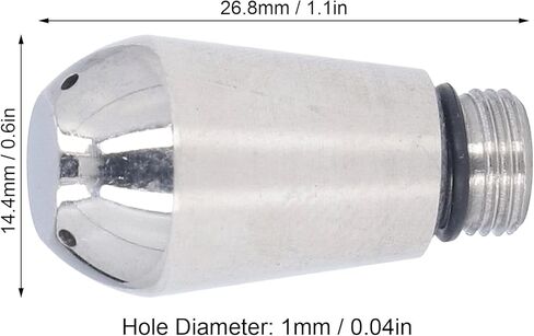 Miokycl ماكينة القهوة فوهة البخار 304 الفولاذ المقاوم للصدأ ثقوب متعددة طرف بديل لـ EXPOBAR (4 ثقوب) in Kuwait