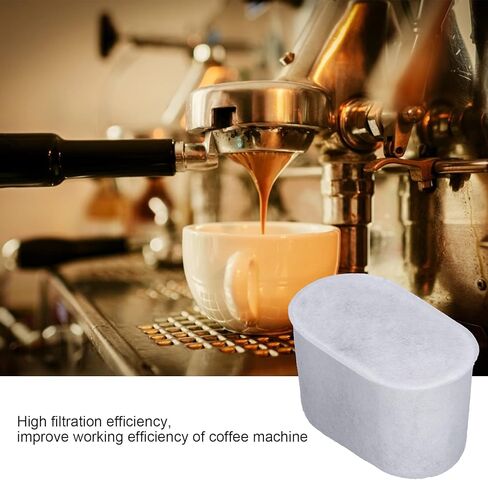 VTOSEN 6 قطع ماكينة القهوة فلتر مياه من الكربون المنشط لصانعة القهوة BES920XL - ماكينة القهوة فلتر ماكينة القهوة ماكينة القهوة فلتر ماكينة القهوة الأساسية ملحق ماكينة القهوة in Kuwait