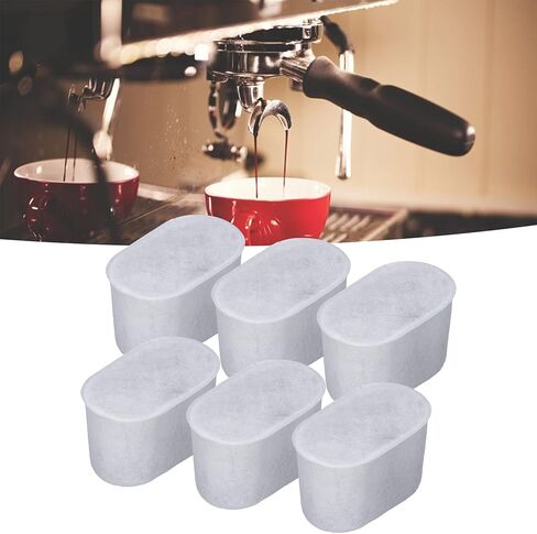 VTOSEN 6 قطع ماكينة القهوة فلتر مياه من الكربون المنشط لصانعة القهوة BES920XL - ماكينة القهوة فلتر ماكينة القهوة ماكينة القهوة فلتر ماكينة القهوة الأساسية ملحق ماكينة القهوة in Kuwait