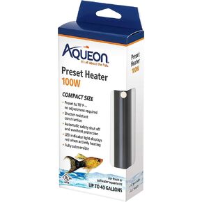 Aqueon Aquarium Fish Tank Heater, Preset, Up to 20 Gallons, 50 Watts in Saudi Arabia