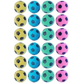 Foam Soccer Balls Cat Toys - Pack of 12 in Saudi Arabia