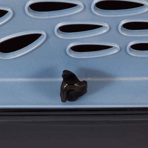 Petmate Two Door Plastic Pet Kennel for Small Dogs and Cats, 24in, Blue in Saudi Arabia
