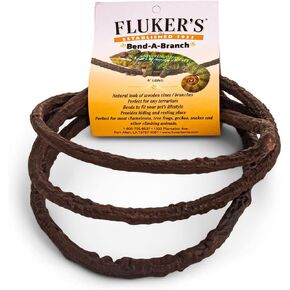 Fluker's Small Animal Bend-A-Branch Pet Habitat Decor, Medium, brown in Saudi Arabia