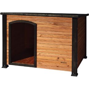 بيت الكلاب من PRECISION PET Products Extreme Outback Log Cabin، كبير، من الخشب الطبيعي (7027013)