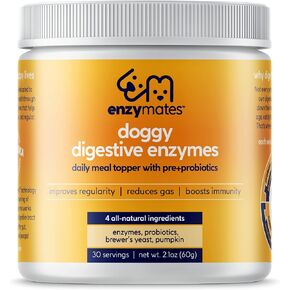 الإنزيمات الإنزيمات الهاضمة مع البريبايوتكس والبروبيوتيك للكلاب | علاج ممتاز للوجبات اليومية من اليقطين الطبيعي بالكامل يحسن الانتظام ويقلل الغازات ويعزز المناعة، 30 وجبة in Kuwait
