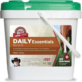 Formula 707 Daily Essentials Equine Supplement, 6 lb Bag – Complete Vitamins and Minerals for Superior Health and Condition in Horses in Kuwait