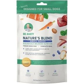 دكتور مارتي ناتشرز بليند طعام الكلاب الخام صغير الحجم والمجفف بالتجميد، 6 أونصة، 6 أونصة (عبوة من قطعة واحدة) in Saudi Arabia