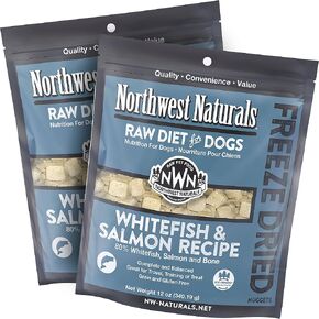 Northwest Naturals Freeze-Dried Beef Dog Food - Bite-Sized Nuggets - Grain-Free, High-Protein, Raw Diet, Human-Grade Ingredients, All Natural, Premium Quality, Healthy & Nutritious - 12 Oz in Saudi Arabia