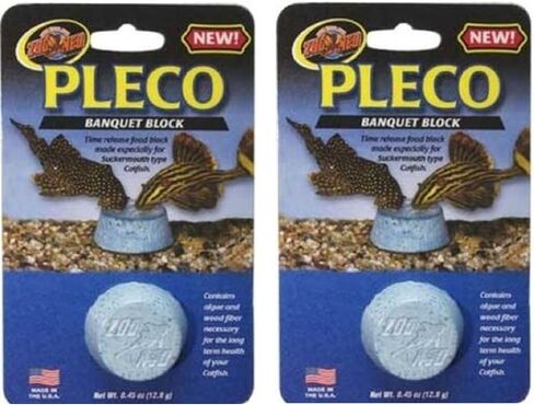 Zoo Med Laboratories AZMBB8 Pleco Banquet Block Black 0.45 Ounce (Pack of 1) in Saudi Arabia
