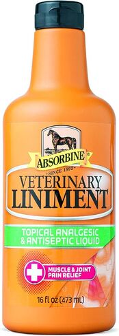 Absorbine Veterinary Liniment Liquid, Topical Relief for Muscle, Joint & Arthritis Pain, 16oz Bottle in Saudi Arabia