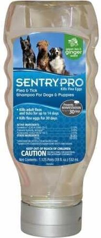 SENTRY Oatmeal Flea and Tick Shampoo for Dogs, Rid Your Dog of Fleas, Ticks, and Other Pests, Hawaii Ginger Scent, 63.5 oz in Saudi Arabia