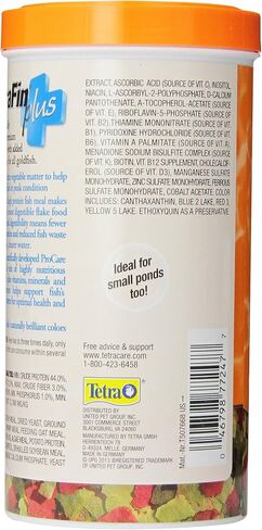 TetraFin Goldfish Food Flakes and TetraColor Tropical Fish Food Flakes in Saudi Arabia