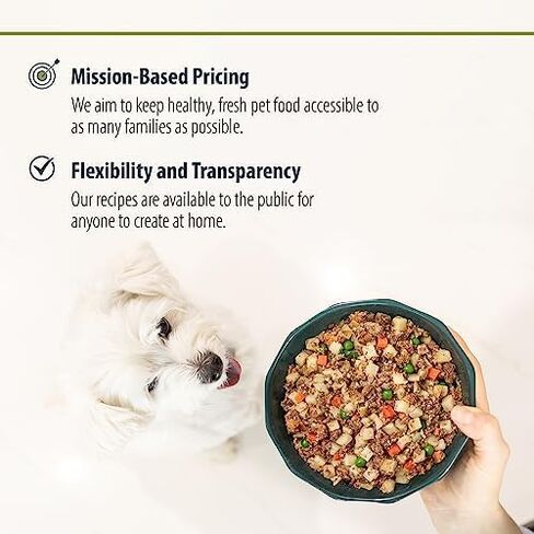 JustFoodForDogs غلاف طعام الكلاب الطازج المجمد، مجموعة متنوعة، وصفات لحم البقر والديك الرومي، 5.5 أونصة (عبوة من 18 قطعة) in Kuwait