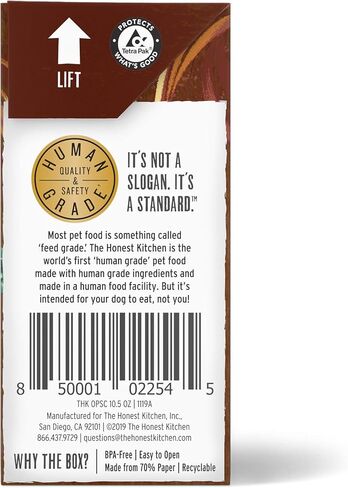 The Honest Kitchen Human Grade Wet Dog Food (Pack of 4) in Kuwait