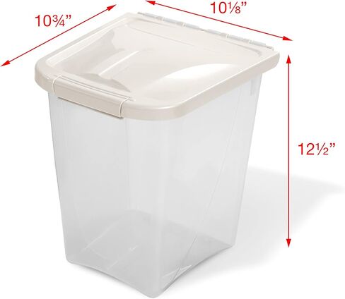 Van Ness 10-Pound Food Container with Fresh-Tite Seal (FC10) white in Saudi Arabia