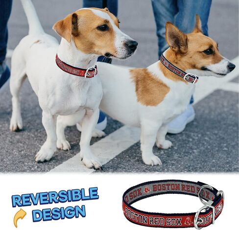 Pets First ST Louis Cardinals Reversible MLB Dog Collar,Large. Premium Home & Away Two-Sided Pet Collar Adjustable with Metal Buckle. Your Favorite Baseball Team, Dogs & Cats,Team Color,SLC-3280-LG in Saudi Arabia