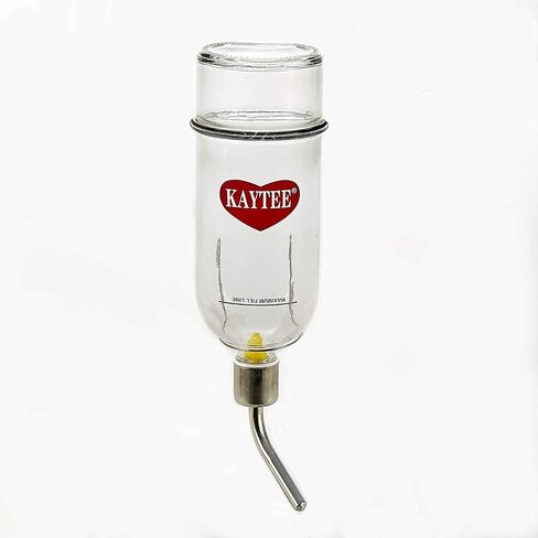 Kaytee Chew-Proof Water Bottle for Pet Rabbits, Ferrets, Guinea Pigs and Chinchillas, 12 oz in Saudi Arabia