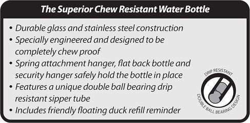 Kaytee Chew-Proof Water Bottle for Pet Hamsters, Gerbils and Rats, 6 oz in Saudi Arabia