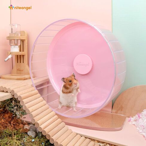 Niteangel Super-Silent Hamster Exercise Wheels: Quiet 10 inch Running Wheel in Saudi Arabia