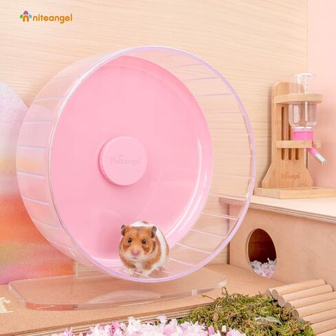 Niteangel Super-Silent Hamster Exercise Wheels: Quiet 10 inch Running Wheel in Saudi Arabia