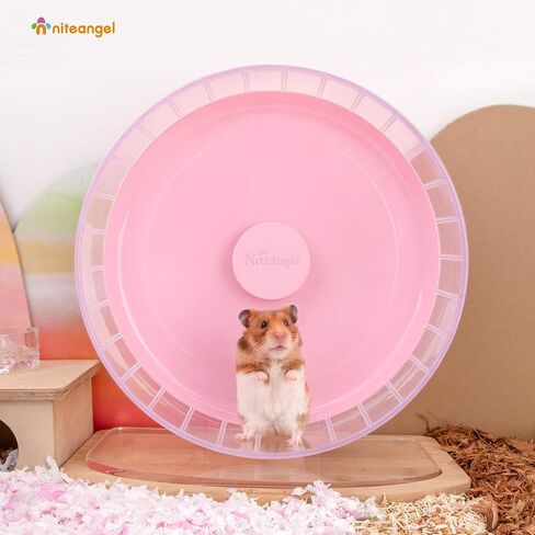 Niteangel Super-Silent Hamster Exercise Wheels: Quiet 10 inch Running Wheel in Saudi Arabia