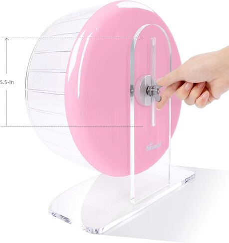 Niteangel Super-Silent Hamster Exercise Wheels: Quiet 10 inch Running Wheel in Saudi Arabia