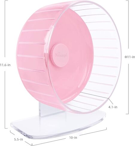 Niteangel Super-Silent Hamster Exercise Wheels: Quiet 10 inch Running Wheel in Saudi Arabia