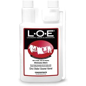 Odorcide Laundry Odor Eliminator Concentrate – Pet Odor Eliminator for Strong Odor – Pet Smell & Urine Odor Eliminator for Clothes – Laundry Odor Neutralizer w/ Safe, Non-Enzymatic Formula (128 oz)