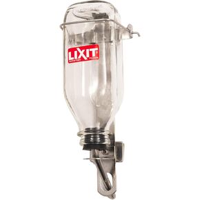 Lixit Heavy Duty Deluxe Glass Water Bottles for Birds, Dogs and Small Animals. (32oz Medium Tube) in Saudi Arabia