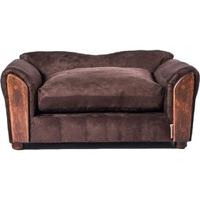 VIP Microsuede Oak Pet Couch, Brown, Small in Kuwait