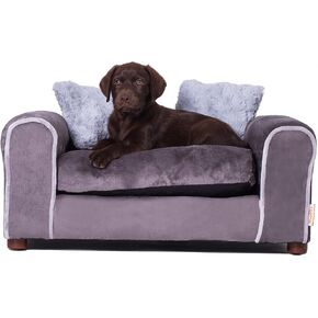 Furry Pet Sofa Lounge, Charcoal, Medium in Kuwait