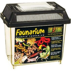 Exo Terra Faunarium, Plastic Reptile Terrarium, Small, PT2255
