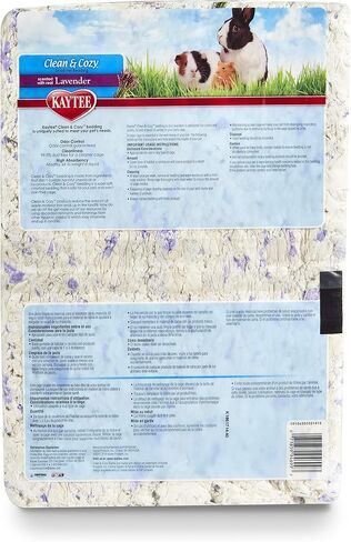 Kaytee Clean & Cozy Lavender Paper Bedding for Guinea Pigs, 49.2 Liters in Saudi Arabia