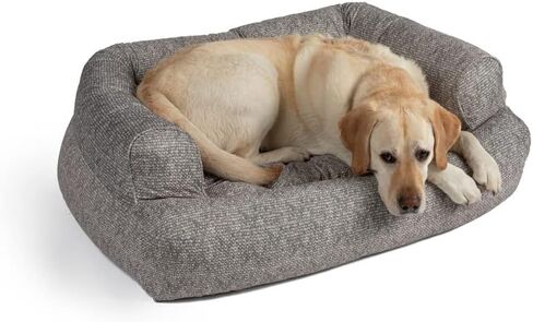 Snoozer Overstuffed Luxury Pet Sofa, Small, Anthracite in Saudi Arabia
