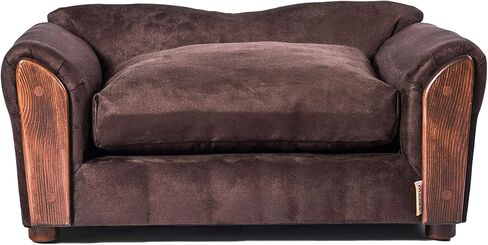 VIP Microsuede Oak Pet Couch, Brown, Small in Kuwait