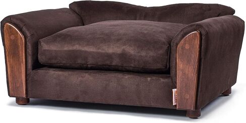 VIP Microsuede Oak Pet Couch, Brown, Small in Kuwait