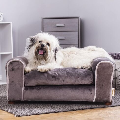 Furry Pet Sofa Lounge, Charcoal, Medium in Kuwait