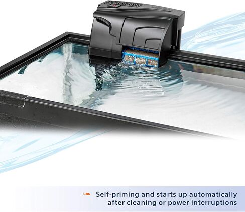 Aqueon QuietFlow 20 LED PRO Aquarium Fish Tank Power Filter لما يصل إلى 30 جالونًا من أحواض السمك in Kuwait