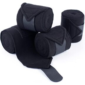 Horse Polo Wraps 2.5m Equestrian Leg Bandage Wrap Set of 4 Packs in Saudi Arabia