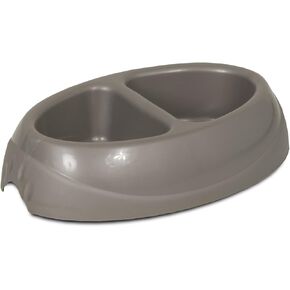 طبق الحيوانات الأليفة ألترا من بيتميت، خفيف الوزن ومُزوَّد بصحنين, 2.5 CUP, Assorted Color in Kuwait