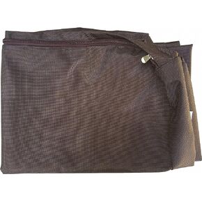 Dogbed4less XL 1680 Ballistic Heavy Duty Dog Pet Bed غطاء لحاف خارجي بسحاب - غطاء بديل فقط، 40X35X4 بوصة، أزرق داكن