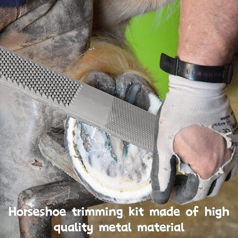 Farrier Tools12 Pcs Horse Farrier Tools Labor Saving Hoof Trimming Care Tools for Horses Cattle Sheep and Donkeys in Saudi Arabia