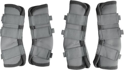 LEAFOREST Horse Fly Boots Set of 4 Non Slip Breathable Mesh Leg Protection in Kuwait