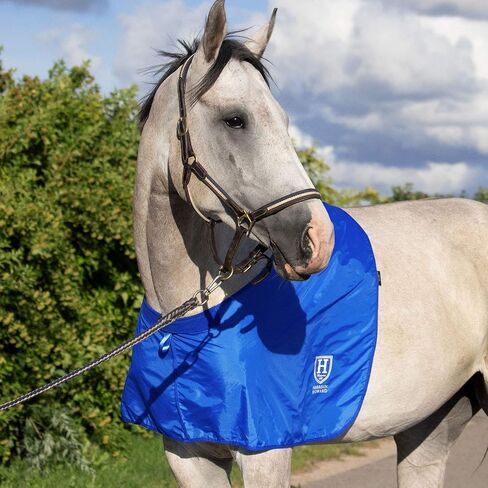 Harrison Howard Horse Shoulder Guard Anti-Rub Bib Chest Saver Wither Protector Piano Black M in Saudi Arabia