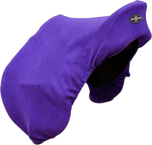 Harrison Howard Fleece Horse Saddle Cover for GP/CC Horse Saddle Cover-Magenta in Saudi Arabia