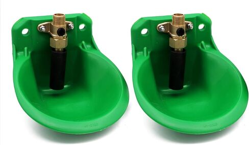 1 حزمة التلقائي الأغنام الماعز وعاء الماء حوض خزان مع صمام النحاس البلاستيك وعاء الشرب موزع نظام الري للأغنام الماعز الكلب خنزير صغير العجل (1) in Kuwait