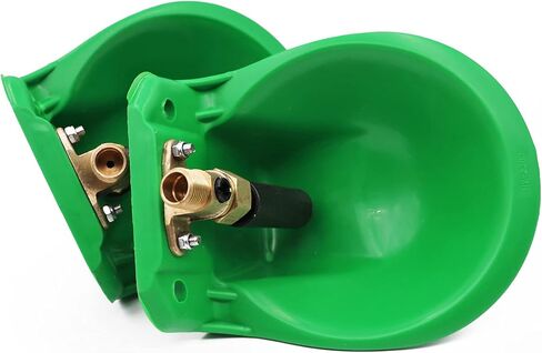 1 حزمة التلقائي الأغنام الماعز وعاء الماء حوض خزان مع صمام النحاس البلاستيك وعاء الشرب موزع نظام الري للأغنام الماعز الكلب خنزير صغير العجل (1) in Kuwait