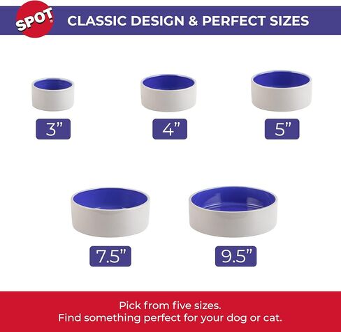Ethical 4.75-Inch Stoneware Crock Dog Dish (6115) in Saudi Arabia